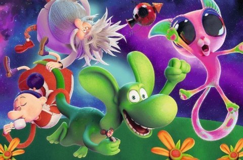 Puzzle 100 elementów Smok Diplodok i przyjaciele Puzzle 100 elementów Smok Diplodok i przyjaciele
