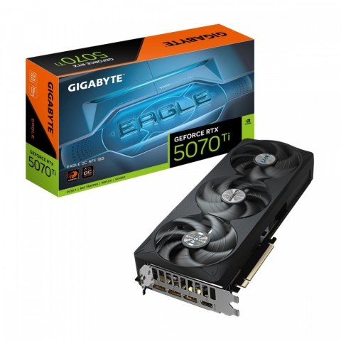 Karta graficzna GeForce RTX 5070 Ti EAGLE OC SFF 16G 256BIT GDDR7 3DP/HDMI Karta graficzna GeForce RTX 5070 Ti EAGLE OC SFF 16G 256BIT GDDR7 3DP/HDMI