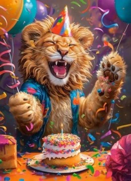 Puzzle 300 elementów Urodziny Happy Birthday!