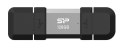 Pendrive C51 128GB USB-A USB-C 120 MB/s srebrny