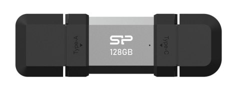 Pendrive C51 128GB USB-A USB-C 120 MB/s srebrny Pendrive C51 128GB USB-A USB-C 120 MB/s srebrny