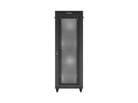 Szafa instalacyjna rack stojąca 19 cali 47U 800x800 drzwi perforowane LCD czarna (Flat pack) Szafa instalacyjna rack stojąca 19 cali 47U 800x800 drzwi perforowane LCD czarna (Flat pack)