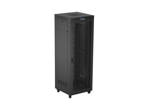 Szafa instalacyjna rack stojąca 19 cali 47U 800x800 drzwi perforowane LCD czarna (Flat pack) Szafa instalacyjna rack stojąca 19 cali 47U 800x800 drzwi perforowane LCD czarna (Flat pack)