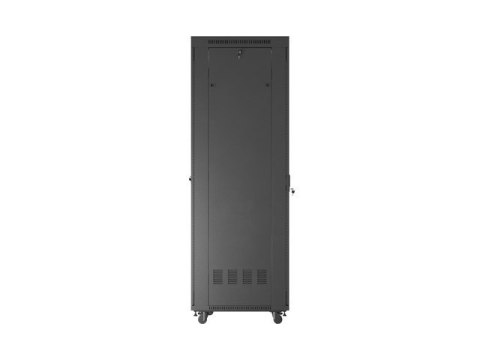 Szafa instalacyjna rack stojąca 19 cali 47U 800x800 drzwi perforowane LCD czarna (Flat pack) Szafa instalacyjna rack stojąca 19 cali 47U 800x800 drzwi perforowane LCD czarna (Flat pack)