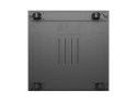 Szafa instalacyjna rack stojąca 19 cali 47U 800x800 drzwi perforowane LCD czarna (Flat pack)