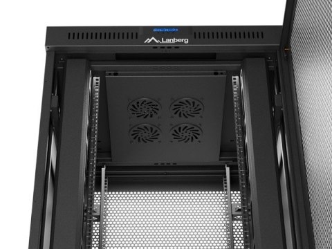 Szafa instalacyjna rack stojąca 19 cali 47U 800x800 drzwi perforowane LCD czarna (Flat pack) Szafa instalacyjna rack stojąca 19 cali 47U 800x800 drzwi perforowane LCD czarna (Flat pack)