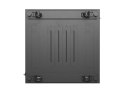 Szafa instalacyjna rack stojąca 19 cali 15U 600x600 drzwi perforowane czarna (Flat pack)
