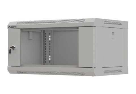 Szafa instalacyjna rack wisząca 19" 4U 540x350 szara drzwi przeszklone ( flat pack) Szafa instalacyjna rack wisząca 19" 4U 540x350 szara drzwi przeszklone ( flat pack)
