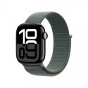 Opaska sportowa w kolorze szałwii do koperty 42 mm