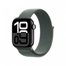 Opaska sportowa w kolorze szałwii do koperty 42 mm