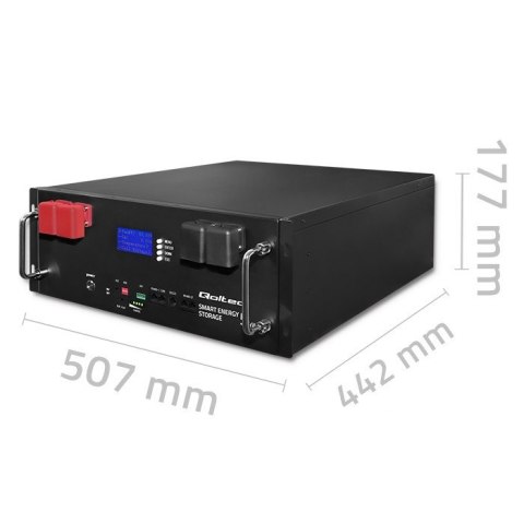 Magazyn energii LiFePO4 do RACK | 5.12kWh | 51.2V | 100Ah | BMS |LCD Magazyn energii LiFePO4 do RACK | 5.12kWh | 51.2V | 100Ah | BMS |LCD