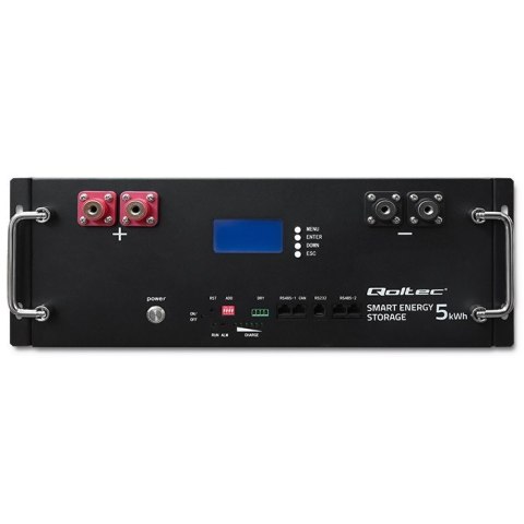 Magazyn energii LiFePO4 do RACK | 5.12kWh | 51.2V | 100Ah | BMS |LCD Magazyn energii LiFePO4 do RACK | 5.12kWh | 51.2V | 100Ah | BMS |LCD