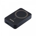 Powerbank R100 10000mAh USB-C/A Wireless PD/Qi czarny