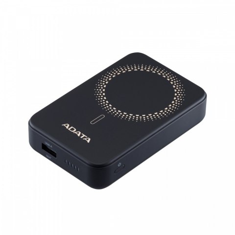 Powerbank R100 10000mAh USB-C/A Wireless PD/Qi czarny Powerbank R100 10000mAh USB-C/A Wireless PD/Qi czarny