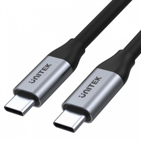Kabel USB-C - USB-C PD 100W, 5Gbps, 4K60Hz, 2m, M/M; C14091ABK Kabel USB-C - USB-C PD 100W, 5Gbps, 4K60Hz, 2m, M/M; C14091ABK