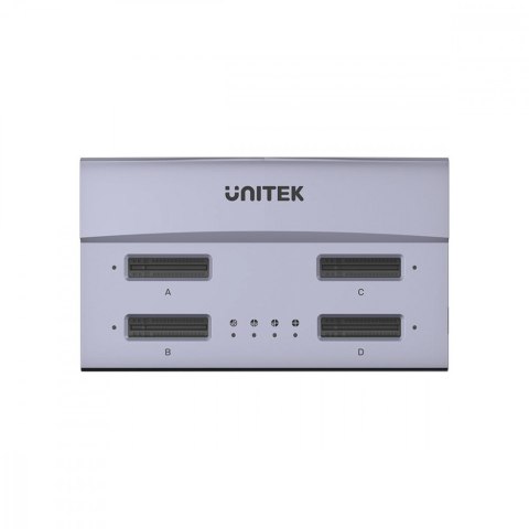 Stacja klonująca dyski 4x M.2 SSD, USB 4; S1243BGY01-EU Stacja klonująca dyski 4x M.2 SSD, USB 4; S1243BGY01-EU
