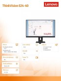 Monitor 23.8 cala ThinkVision E24-40 64BAMAT1EU