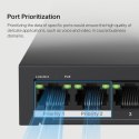 Przełącznik Mercusys 10-Port 10/100Mbps Desktop Switch with 8-Port PoE+ PORT: 8× 10/100 Mbps PoE+ Ports, 2× 10/100 Mbps Non-