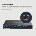 Przełącznik Mercusys 10-Port 10/100Mbps Desktop Switch with 8-Port PoE+ PORT: 8× 10/100 Mbps PoE+ Ports, 2× 10/100 Mbps Non-