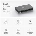 Przełącznik Mercusys 10-Port 10/100Mbps Desktop Switch with 8-Port PoE+ PORT: 8× 10/100 Mbps PoE+ Ports, 2× 10/100 Mbps Non-