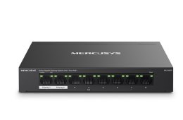 Przełącznik Mercusys 8-Port Gigabit Desktop Switch with 7× Gigabit PoE+ Ports, 1× Gigabit Non-PoE Ports