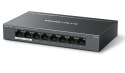 Przełącznik Mercusys 8-Port Gigabit Desktop Switch with 7× Gigabit PoE+ Ports, 1× Gigabit Non-PoE Ports