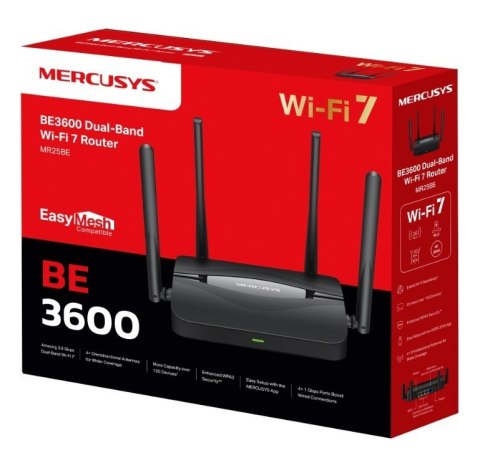 Router BE3600 DualBand Wi-Fi 7 SPEED: 688 Mbps at 2.4 GHz + 2880 Mbps at 5 GHz Router BE3600 DualBand Wi-Fi 7 SPEED: 688 Mbps at 2.4 GHz + 2880 Mbps at 5 GHz