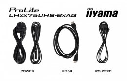 Monitor 65 cali LH6575UHS-B2AG,24/7,IPS,ANDROID.11,4K, WiFi, iiSignage2, FailOver, EShare, 24/7, full daisy chain