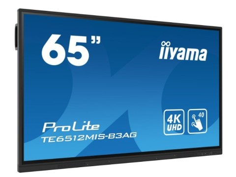 Monitor 65 cali TE6512MIS-B4AG 40pkt,IPS,4K,24/7,7H, ANDROID 14, RK3576, 8/128GB, EDLA, Essential Monitor 65 cali TE6512MIS-B4AG 40pkt,IPS,4K,24/7,7H, ANDROID 14, RK3576, 8/128GB, EDLA, Essential