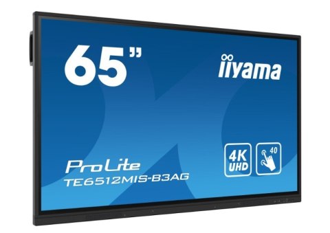 Monitor 65 cali TE6512MIS-B4AG 40pkt,IPS,4K,24/7,7H, ANDROID 14, RK3576, 8/128GB, EDLA, Essential Monitor 65 cali TE6512MIS-B4AG 40pkt,IPS,4K,24/7,7H, ANDROID 14, RK3576, 8/128GB, EDLA, Essential