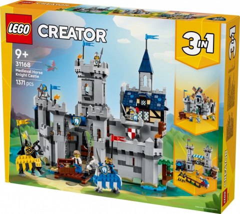 Klocki Creator 31168 Średniowieczny zamek rycerzy konnych Klocki Creator 31168 Średniowieczny zamek rycerzy konnych