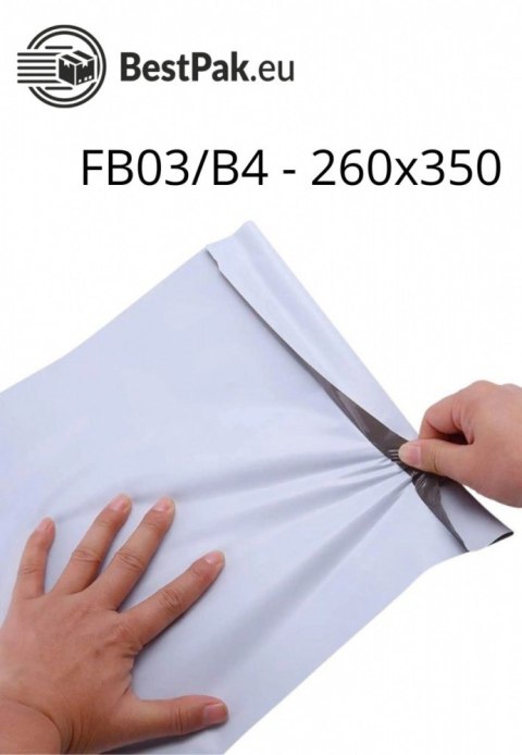 Foliopak kurierski B4 260x350 100 szt Foliopak kurierski B4 260x350 100 szt