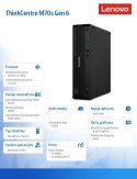 Komputer ThinkCentre M70s G6 SFF 12YK0013PB W11Pro Ultra 7 265/16GB/512GB/INT/vPro/DVD/3YRS OS + 1YR Premier