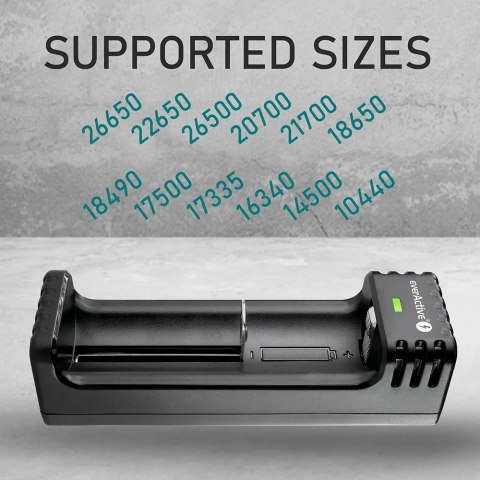 Ładowarka akumulatorowa Li-ion USB-C LC100C Ładowarka akumulatorowa Li-ion USB-C LC100C