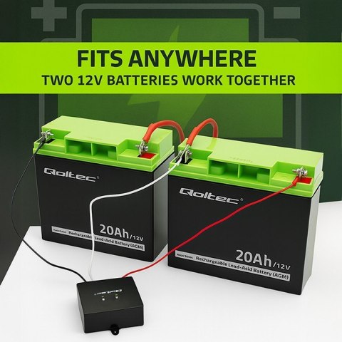 Balanser napięcia 24V do akumulatorów 2x12V | 5A | LiFePO4 AGM GEL Balanser napięcia 24V do akumulatorów 2x12V | 5A | LiFePO4 AGM GEL