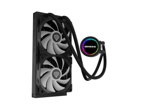 Chłodzenie wodne HYDRIA GENESIS 240 ARGB czarne Chłodzenie wodne HYDRIA GENESIS 240 ARGB czarne