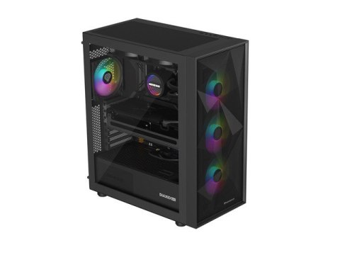 Chłodzenie wodne HYDRIA GENESIS 240 ARGB czarne Chłodzenie wodne HYDRIA GENESIS 240 ARGB czarne