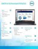 Laptop Dell Pro 14 Premium PA14250 W11P U7-268V/32GB/512GB SSD/14.0 FHD+/Arc/FgrPr/Cams&Mic/5G WWAN+BT/BcklKb/3C/vPro/3YPS Magne
