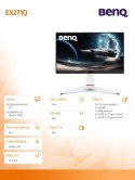 Monitor 27 cali EX271Q 2K IPS IPS/180Hz/2K/Gaming