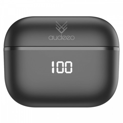 Słuchawki TWS Aeropods Czarne Słuchawki TWS Aeropods Czarne