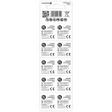 Baterie alkaliczne mini AG13/G13/LR1154/LR44 blister 10 szt.