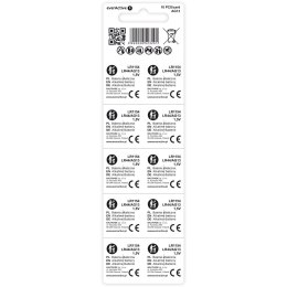 Baterie alkaliczne mini AG13/G13/LR1154/LR44 blister 10 szt.
