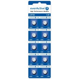 Baterie alkaliczne mini AG5/G5/LR754/LR48 blister 10 szt.