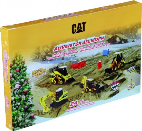 Kalendarz adwentowy CAT pojazdy budowlane Kalendarz adwentowy CAT pojazdy budowlane