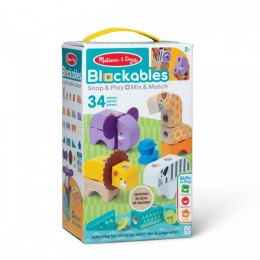Klocki Mellisa&Doug: Blockables - Zwierzątka Safari