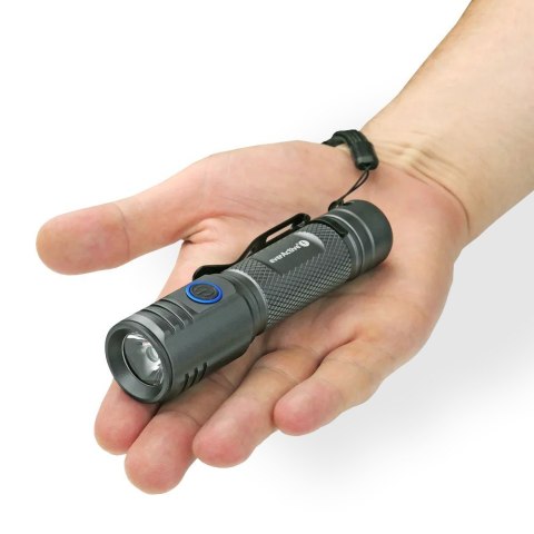 Latarka ręczna diodowa LED Buddy FL-2000R IPX6 Latarka ręczna diodowa LED Buddy FL-2000R IPX6