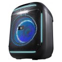 Głośnik bluetooth BOOMER 65W czarny podświetlenie LED