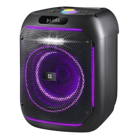Głośnik bluetooth BOOMER 65W czarny podświetlenie LED Głośnik bluetooth BOOMER 65W czarny podświetlenie LED