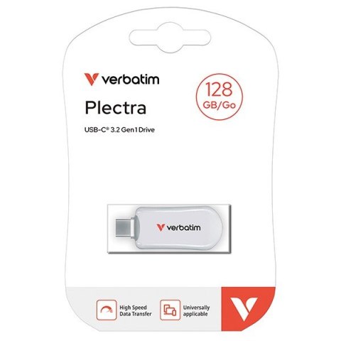 Pendrive Plectra 128GB USB-C 100MB/s 30229 WH Pendrive Plectra 128GB USB-C 100MB/s 30229 WH