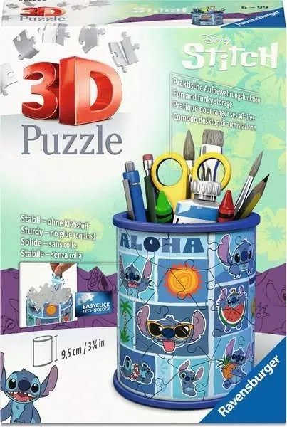 Puzzle 3D Przybornik Stitch Puzzle 3D Przybornik Stitch